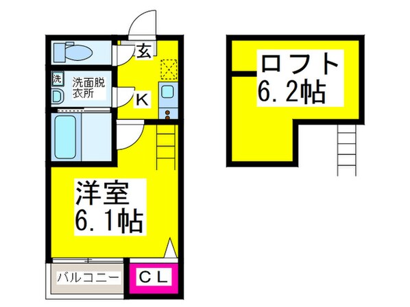 プランドール　leiの物件間取画像